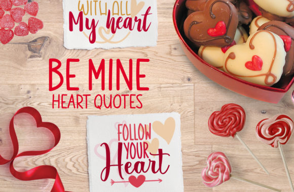 Be Mine Heart Quotes: A Graphic Design Asset for Crafting Romantic Website Visuals