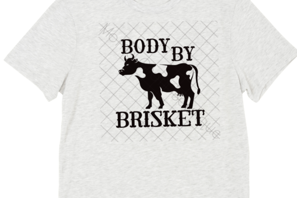 Body by Brisket Dad Grilling SVG: A Graphic Design Asset for Crafts and Themed Projects