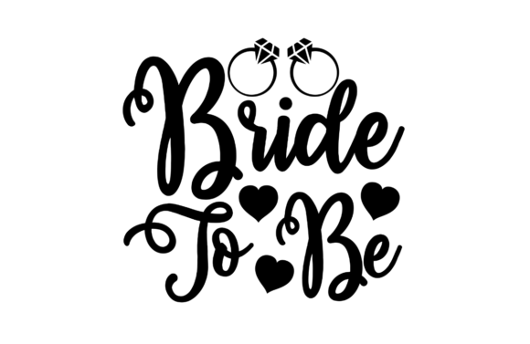 Bride to Be Engagement SVG Graphic: A Versatile Illustration for Branding