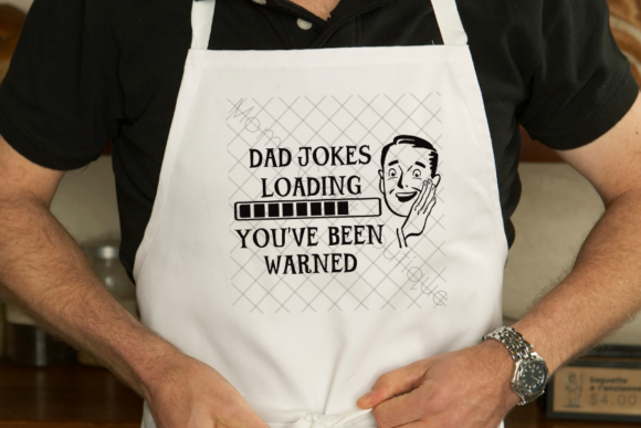 Dad Jokes Loading You’ve Been Warned SVG for Crafts and Graphics Projects