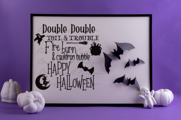 Double Double Toil Trouble Halloween