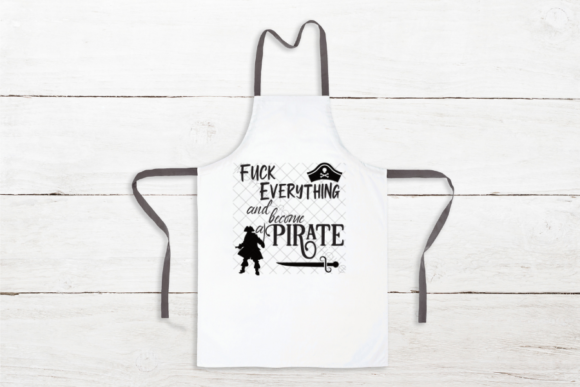 F**k Everything Become a Pirate SVG: A Bold Graphic for Crafts & Creators