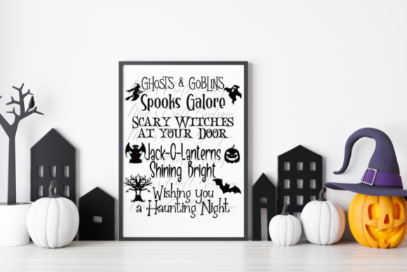 Ghost Goblins Witches Halloween SVG Review: A Spooky Design for Real Projects