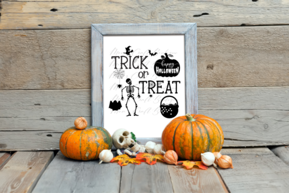 Trick or Treat Halloween SVG: A Versatile Graphic Design Asset for Crafts