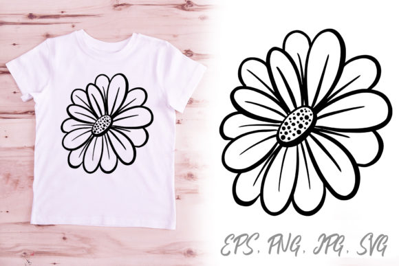 Wildflower Flower Line Art Illustration Review for Real Projects